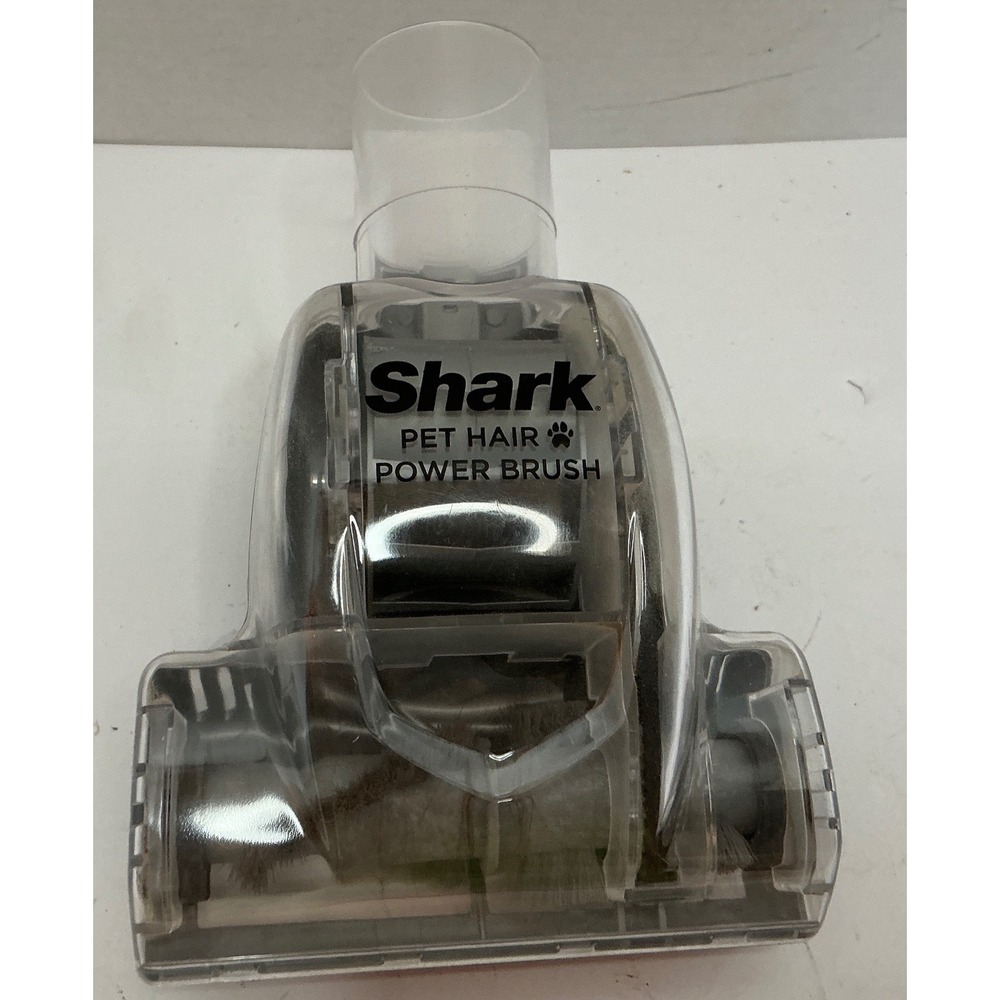 Shark Pet Hair Power Brush Vacuum Attachment Tool Clear Grey